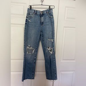 Garage 90s High Rise Straight Jeans